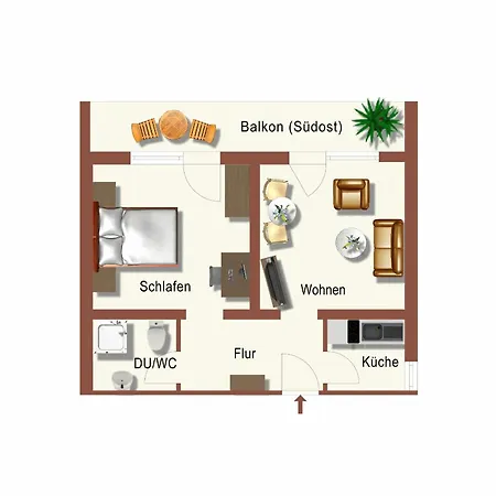 Daire Haus Berghof Moselpanorama Neumagen-Dhron